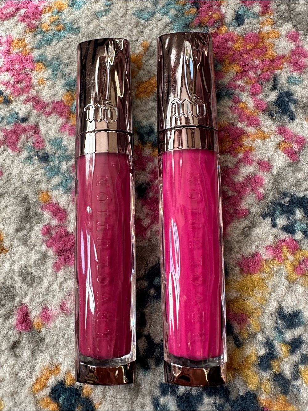 Urban Decay Liquid Lipstick Duo — Deep Rose & Bright Fuchsia